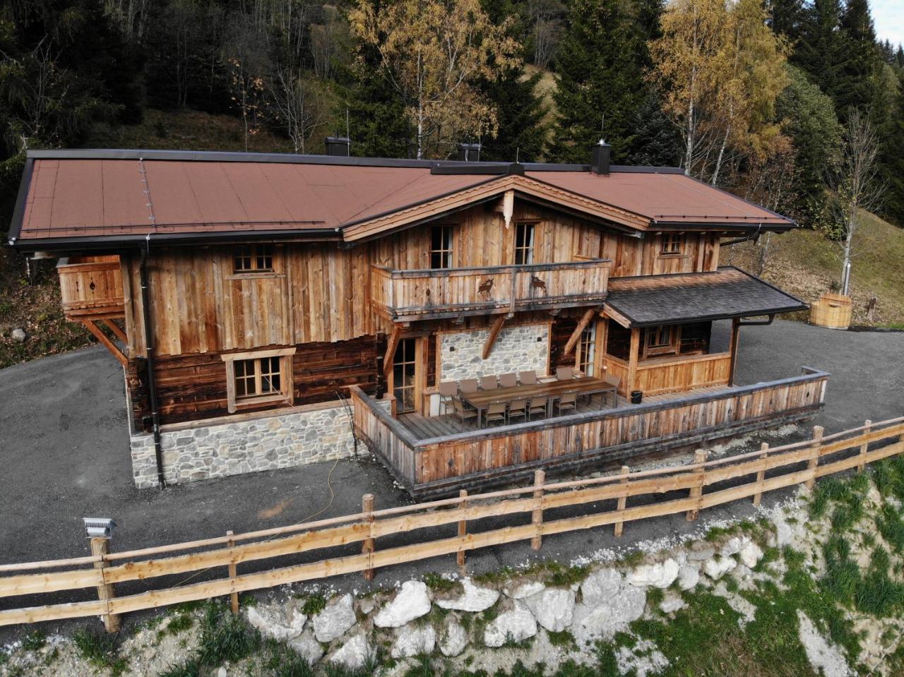 Villa Almhütte Lengau Saalbach Exterior foto