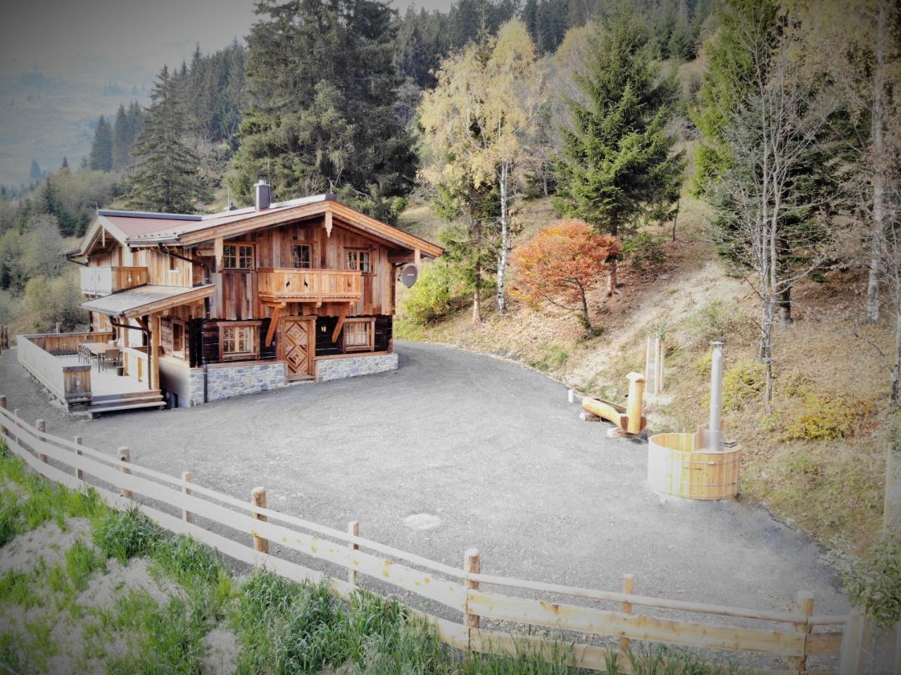 Villa Almhütte Lengau Saalbach Exterior foto