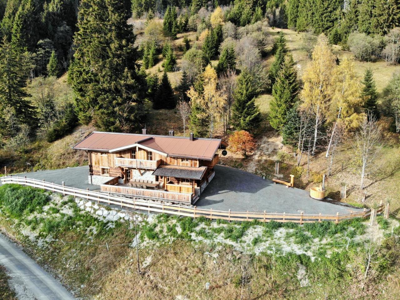 Villa Almhütte Lengau Saalbach Exterior foto