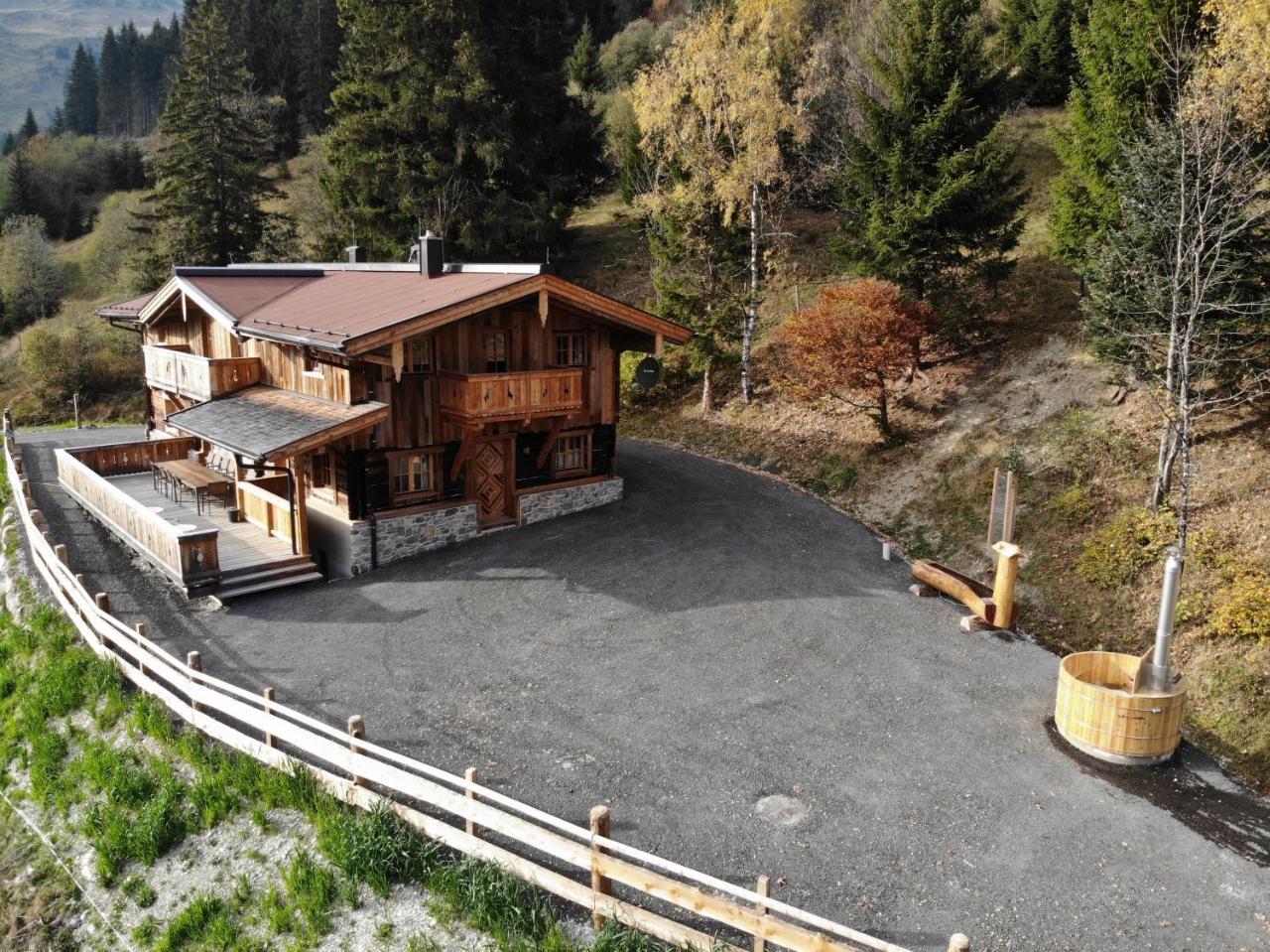 Villa Almhütte Lengau Saalbach Exterior foto